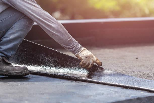 Professional Waterproofing technician working in Wauseon, OH
